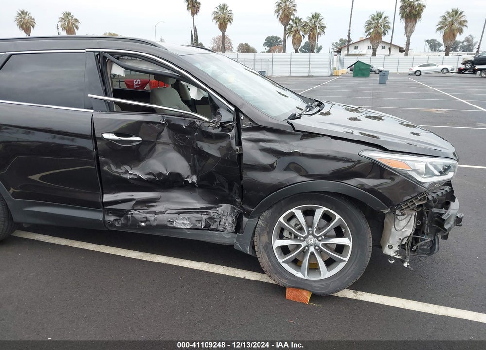 2017 HYUNDAI SANTA FE SE VIN: KM8SM4HF6HU255099
