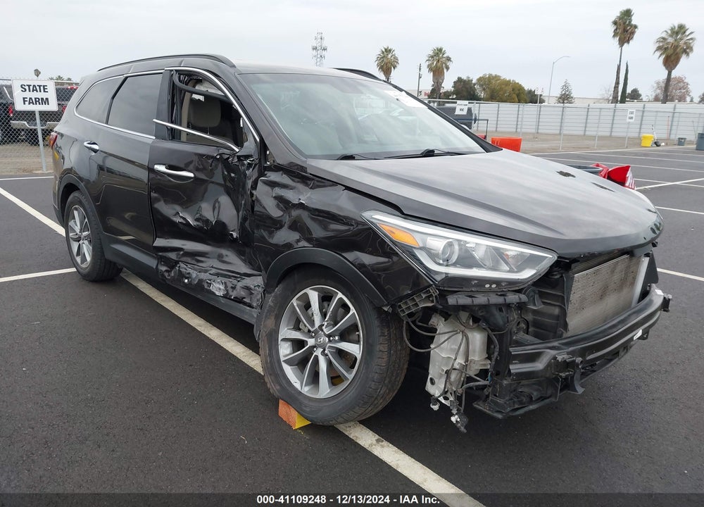 2017 HYUNDAI SANTA FE SE VIN: KM8SM4HF6HU255099
