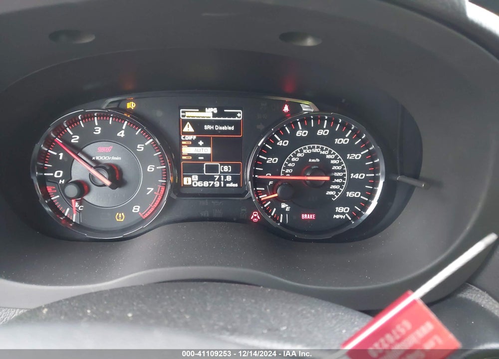 2020 SUBARU WRX STI VIN: JF1VA2E68L9804354