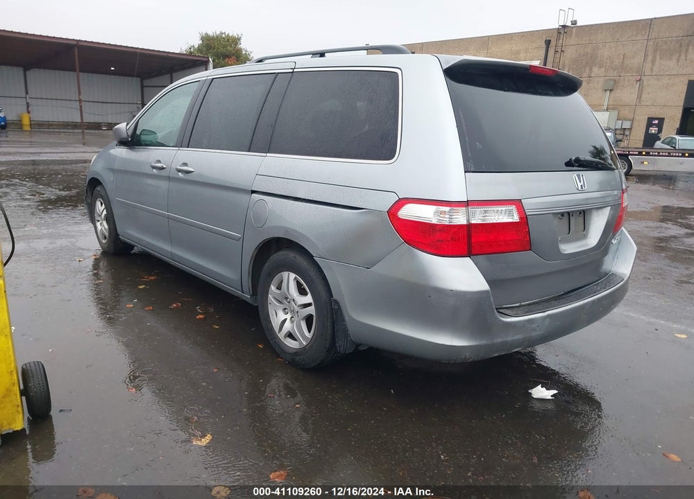 2007 HONDA ODYSSEY EX-L VIN: 5FNRL38727B139883