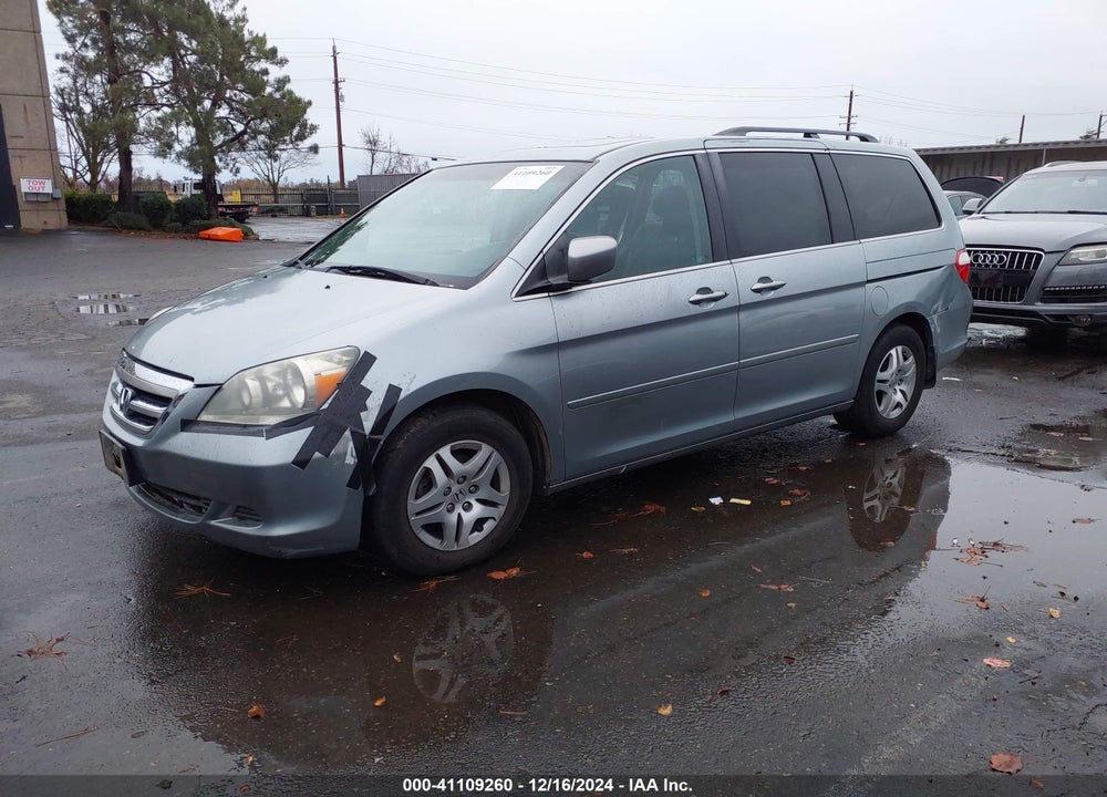 2007 HONDA ODYSSEY EX-L VIN: 5FNRL38727B139883