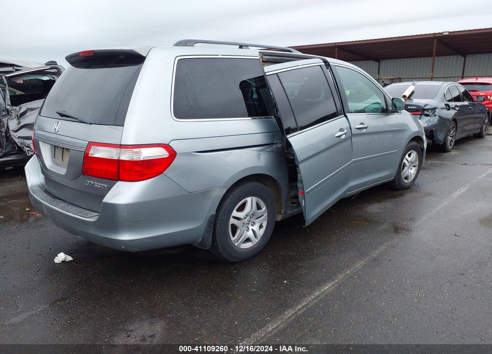2007 HONDA ODYSSEY EX-L VIN: 5FNRL38727B139883
