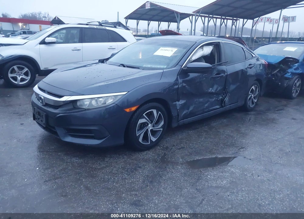 2016 HONDA CIVIC LX VIN: 19XFC2F59GE204118