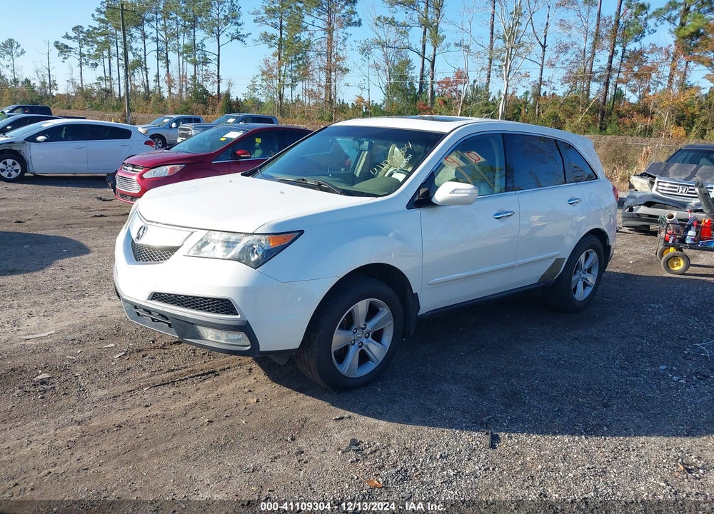 2010 ACURA MDX VIN: 2HNYD2H2XAH503826