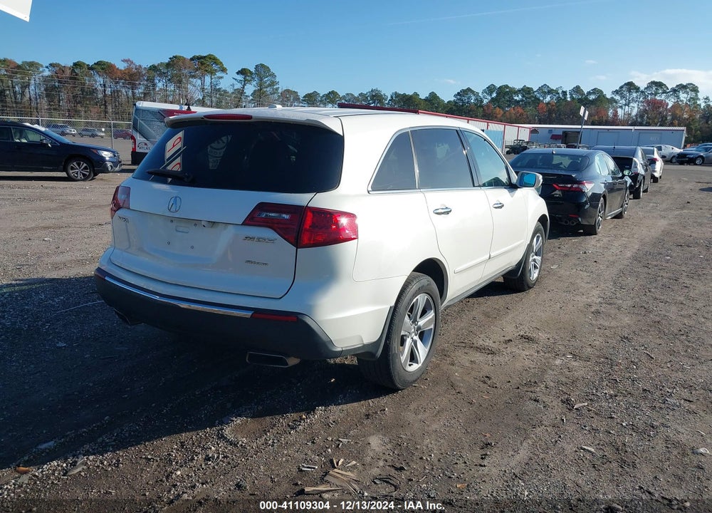 2010 ACURA MDX VIN: 2HNYD2H2XAH503826