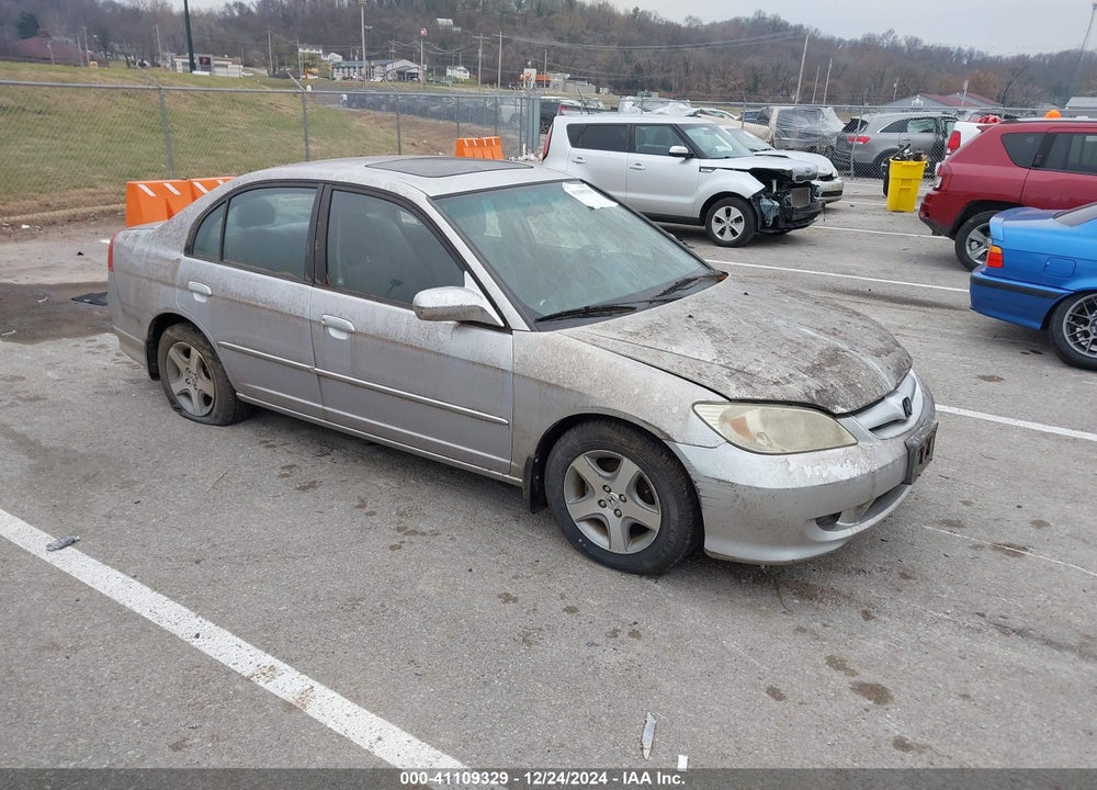 2005 HONDA CIVIC EX VIN: 1HGES26795L007794