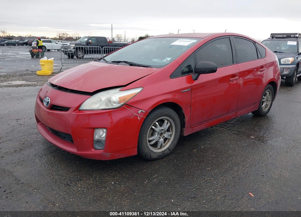 2010 TOYOTA PRIUS II VIN: JTDKN3DU3A0021046