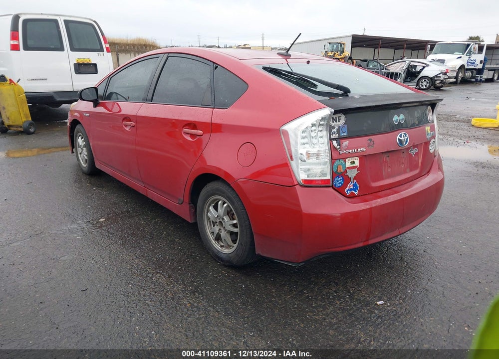 2010 TOYOTA PRIUS II VIN: JTDKN3DU3A0021046