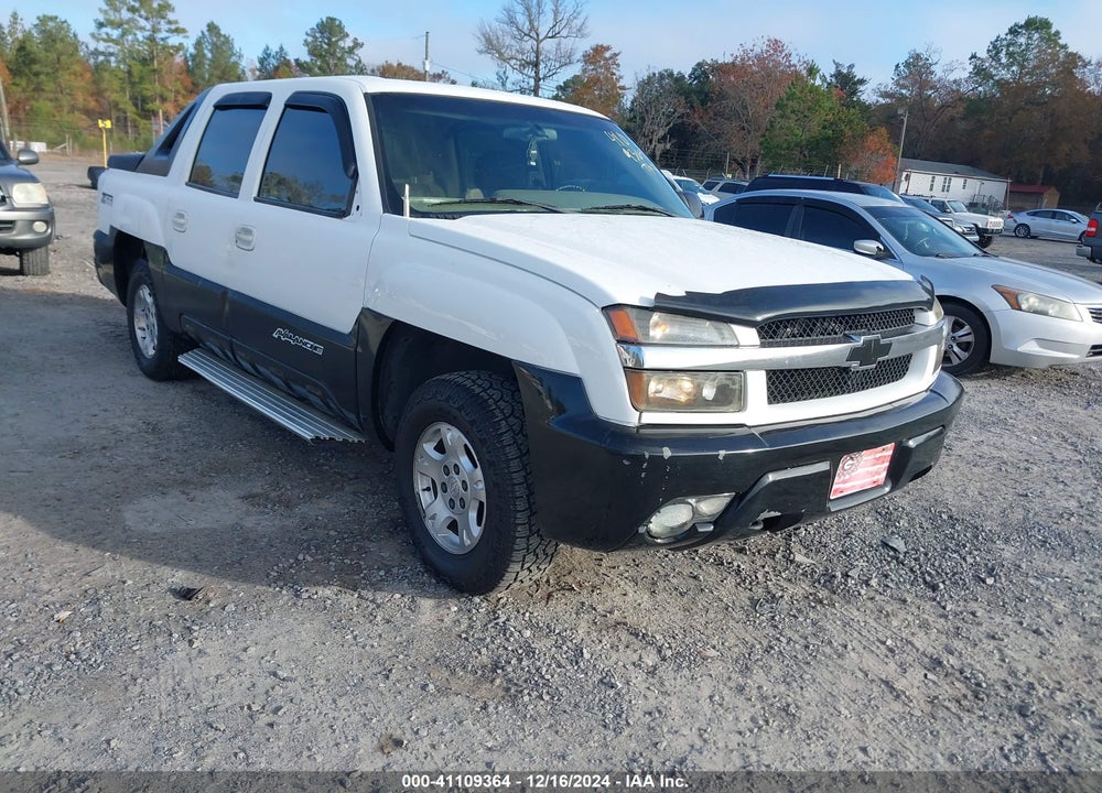 2002 CHEVROLET AVALANCHE 1500 VIN: 3GNEC13T12G155526