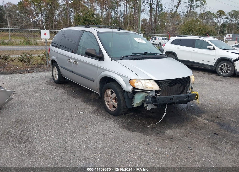 2006 DODGE CARAVAN SXT VIN: 1D4GP45R66B537027
