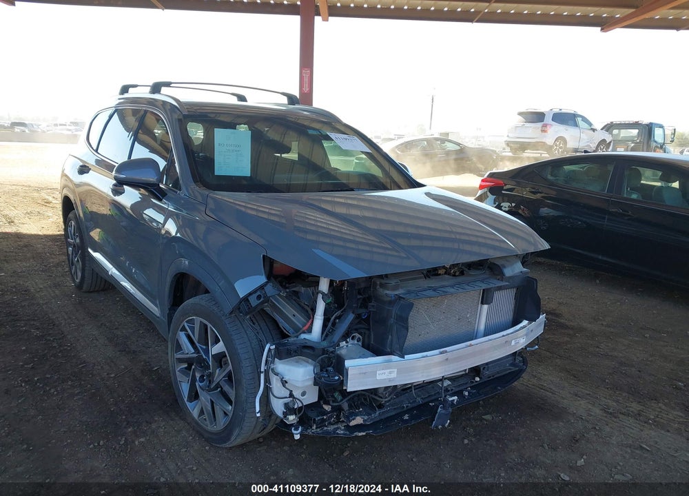 2022 HYUNDAI SANTA FE CALLIGRAPHY VIN: 5NMS5DAL0NH439183