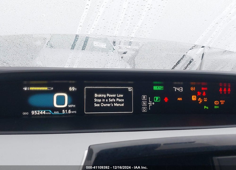 2018 TOYOTA PRIUS TWO VIN: JTDKBRFU3J3059397
