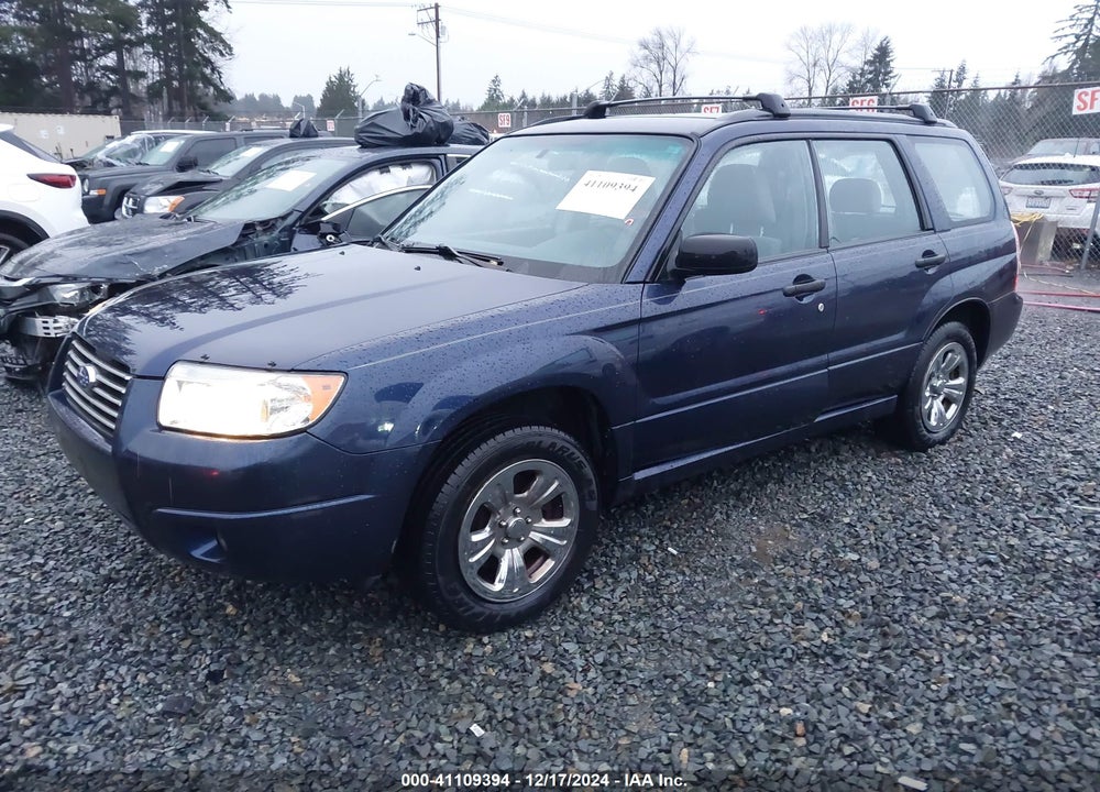 2006 SUBARU FORESTER 2.5X VIN: JF1SG63676G708016
