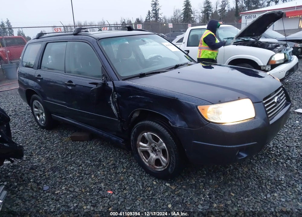 2006 SUBARU FORESTER 2.5X VIN: JF1SG63676G708016