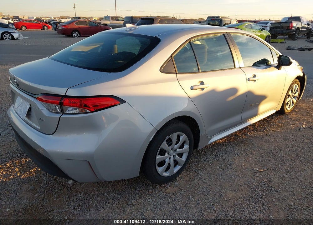 2024 TOYOTA COROLLA LE VIN: 5YFB4MDE5RP111852