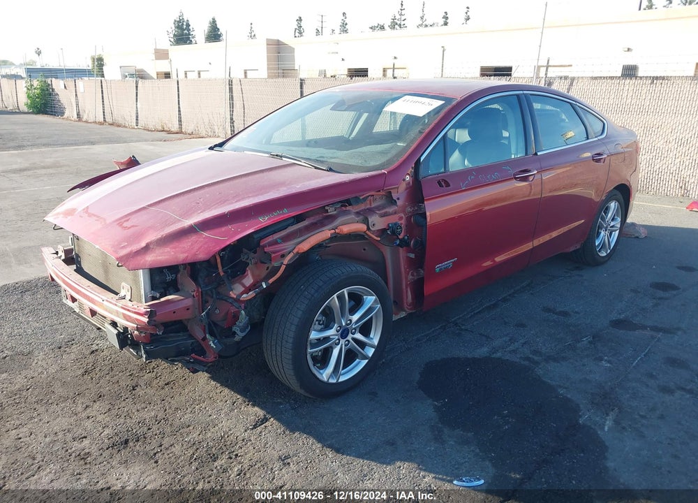 2016 FORD FUSION ENERGI TITANIUM VIN: 3FA6P0SUXGR320707
