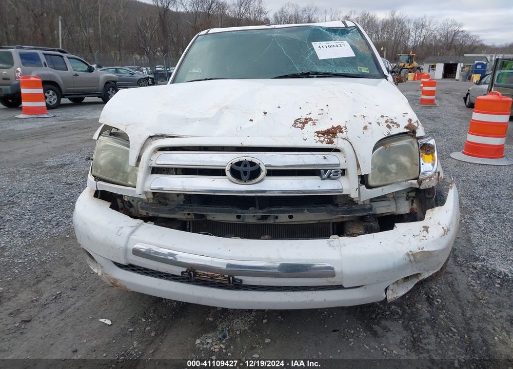 2005 TOYOTA TUNDRA SR5 V8 VIN: 5TBRT341X5S466518
