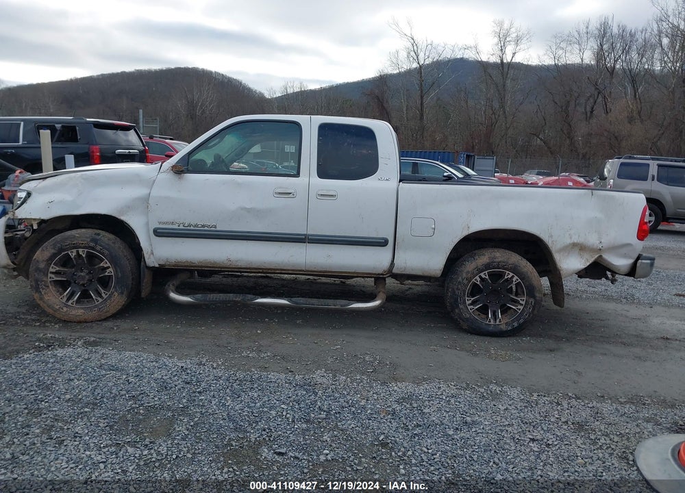 2005 TOYOTA TUNDRA SR5 V8 VIN: 5TBRT341X5S466518