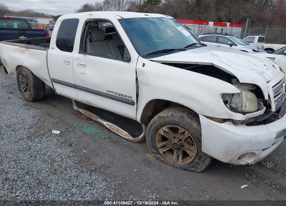 2005 TOYOTA TUNDRA SR5 V8 VIN: 5TBRT341X5S466518