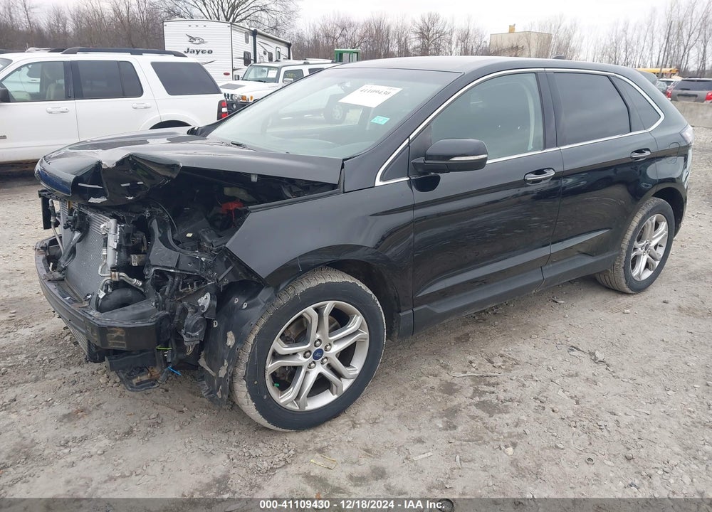2017 FORD EDGE TITANIUM VIN: 2FMPK4K92HBB31707