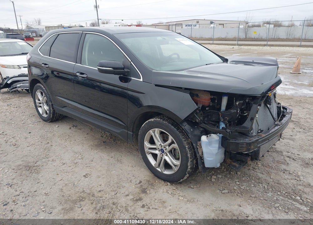 2017 FORD EDGE TITANIUM VIN: 2FMPK4K92HBB31707