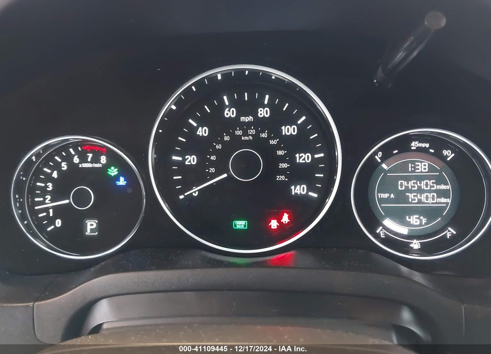2016 HONDA HR-V LX VIN: 3CZRU6H3XGM717908