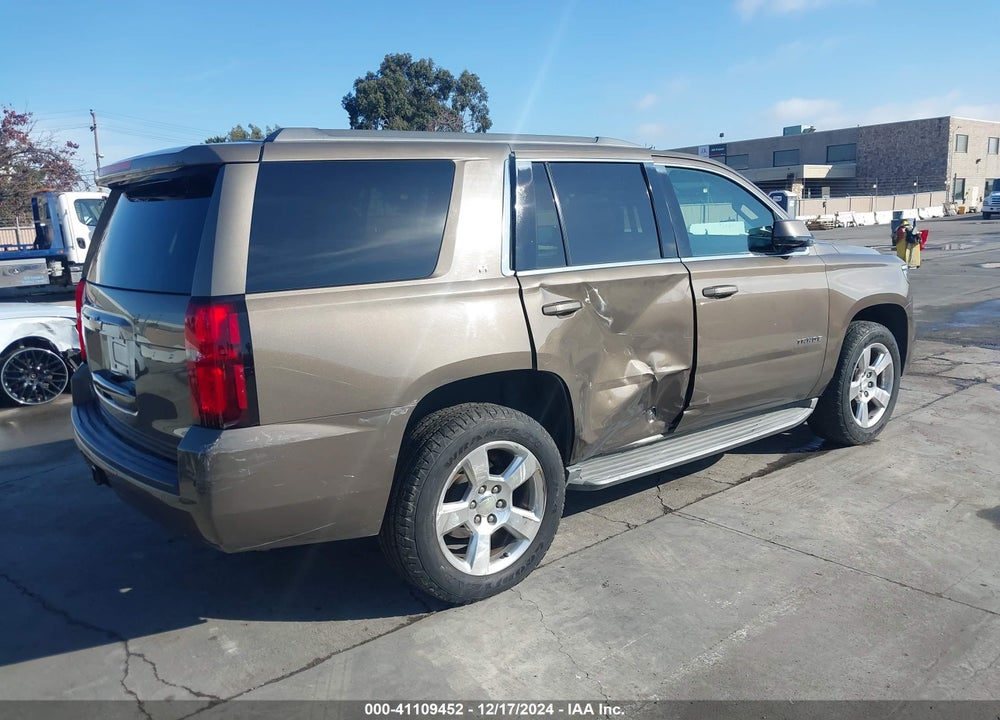 2015 CHEVROLET TAHOE LT VIN: 1GNSKBKC6FR505560