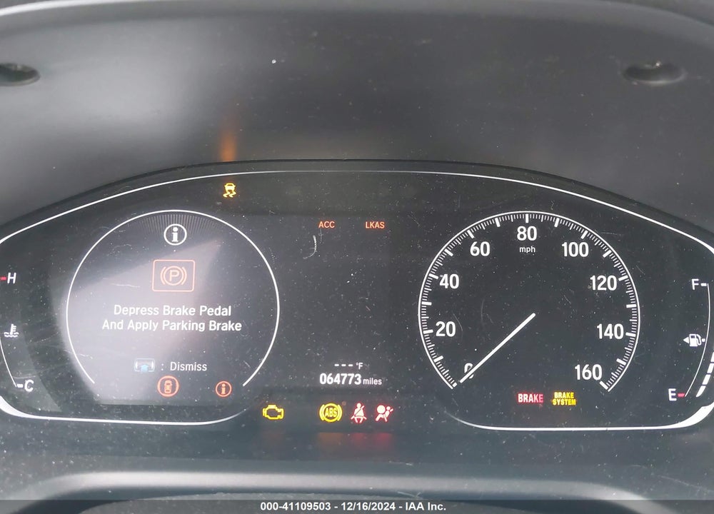 2020 HONDA ACCORD VIN: 1HGCV1F35LA106496