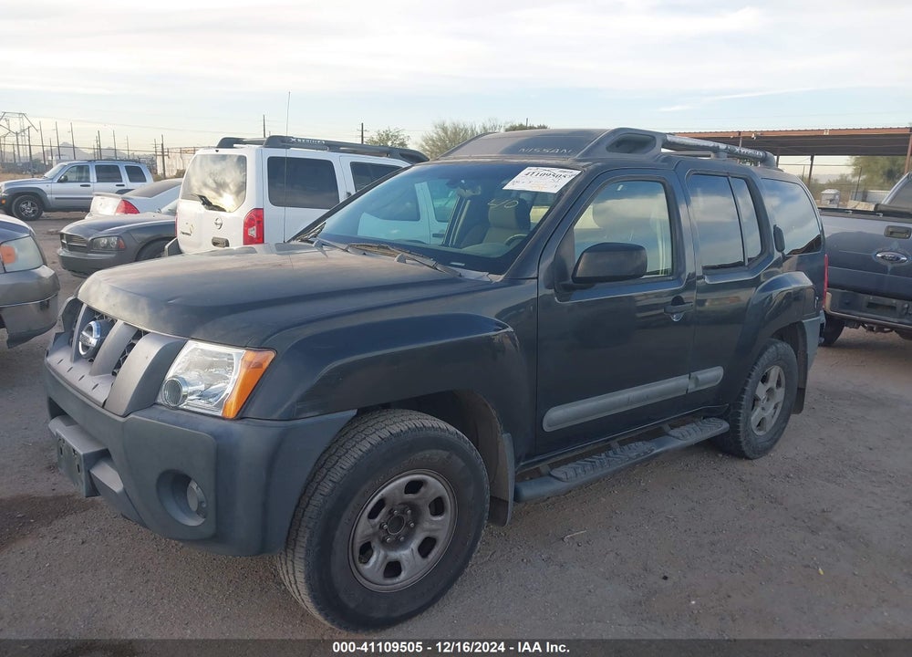 2005 NISSAN XTERRA S VIN: 5N1AN08U55C645368