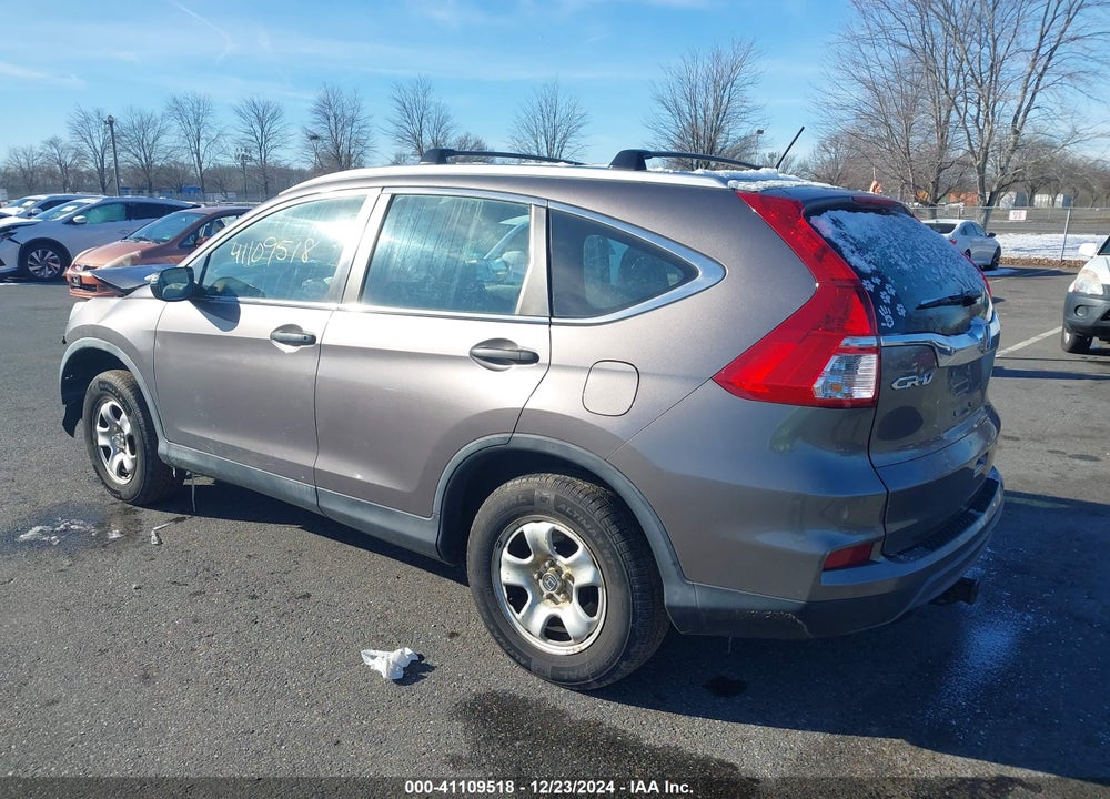 2015 HONDA CR-V LX VIN: 5J6RM4H33FL062141