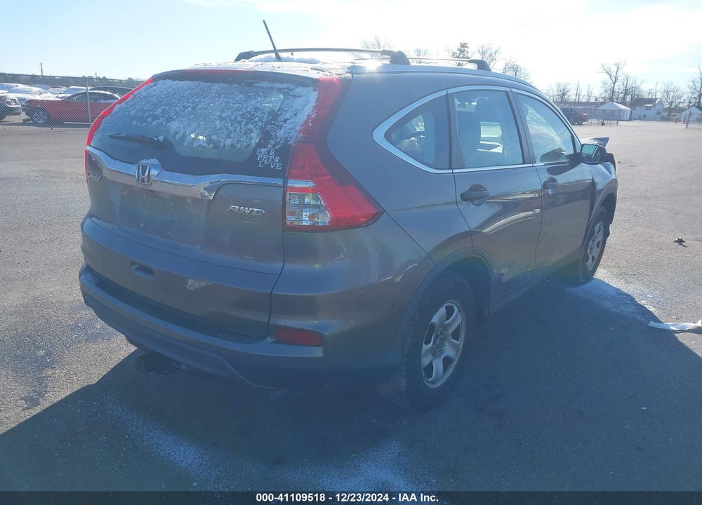 2015 HONDA CR-V LX VIN: 5J6RM4H33FL062141