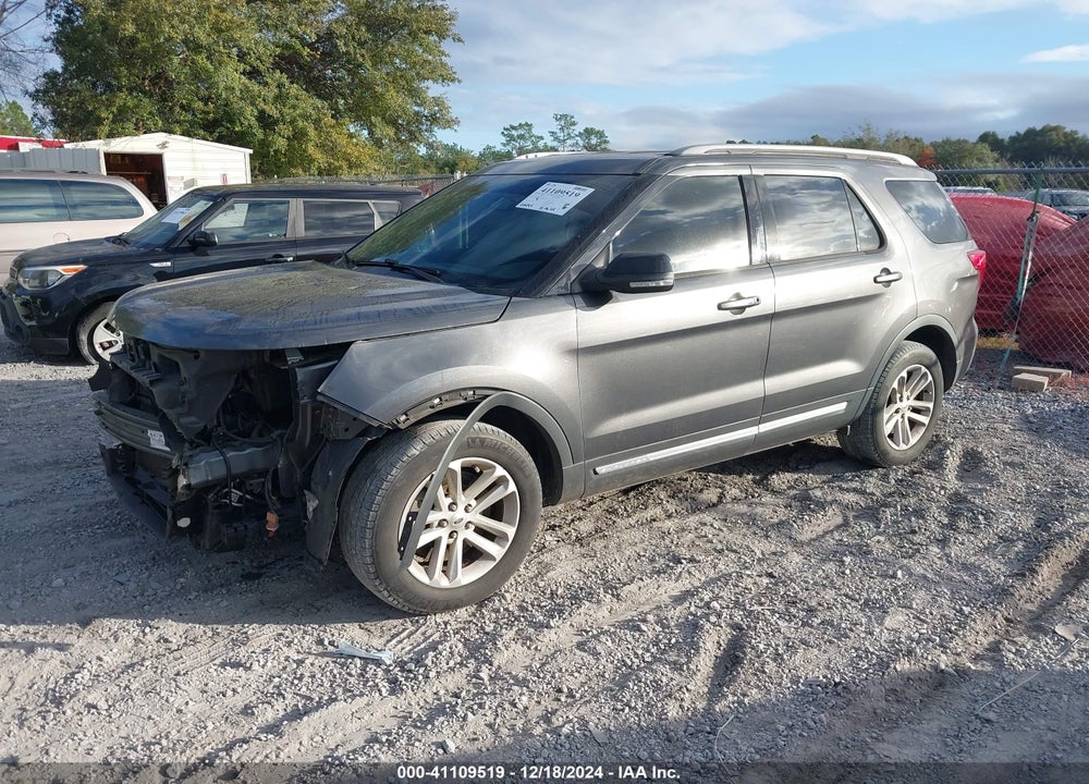 2017 FORD EXPLORER XLT VIN: 1FM5K7DH9HGD78745