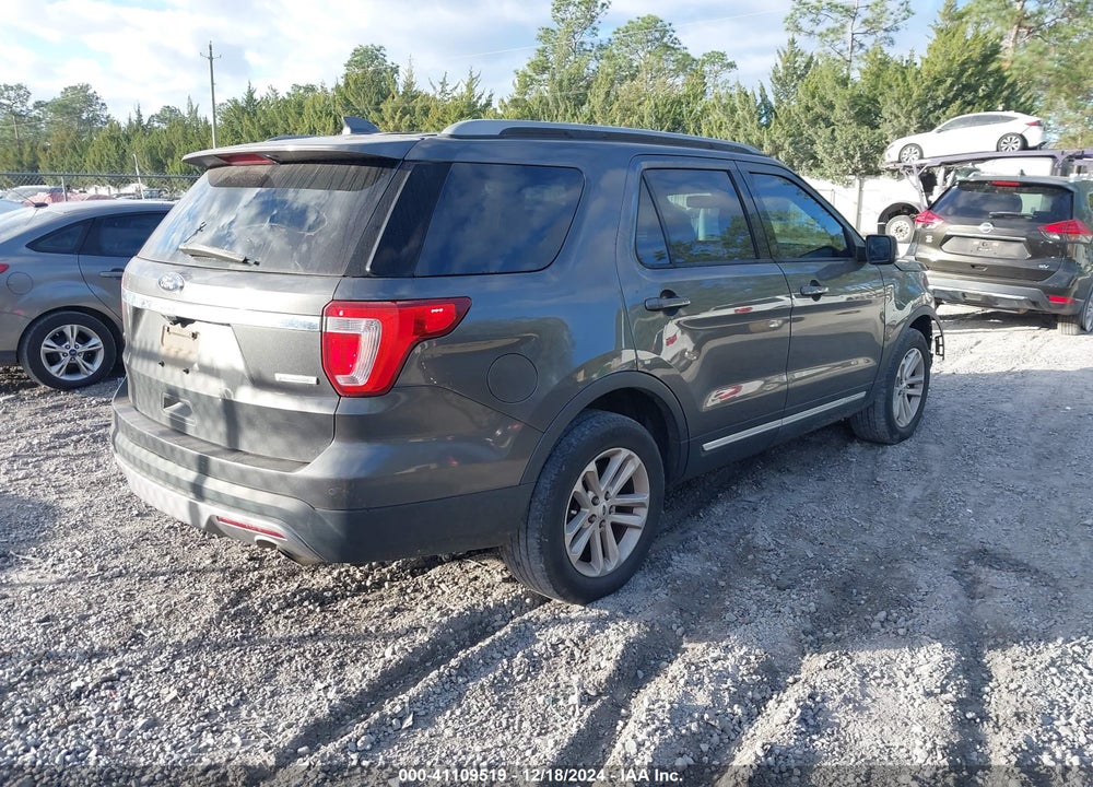 2017 FORD EXPLORER XLT VIN: 1FM5K7DH9HGD78745