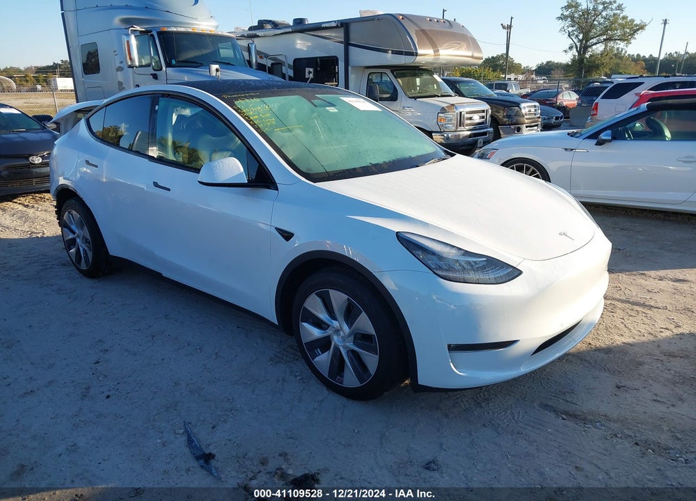 2021 TESLA MODEL Y LONG RANGE DUAL MOTOR ALL-WHEEL DRIVE VIN: 5YJYGDEE4MF259589