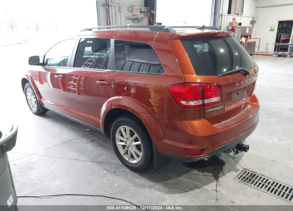 2014 DODGE JOURNEY SXT VIN: 3C4PDCBG3ET301287