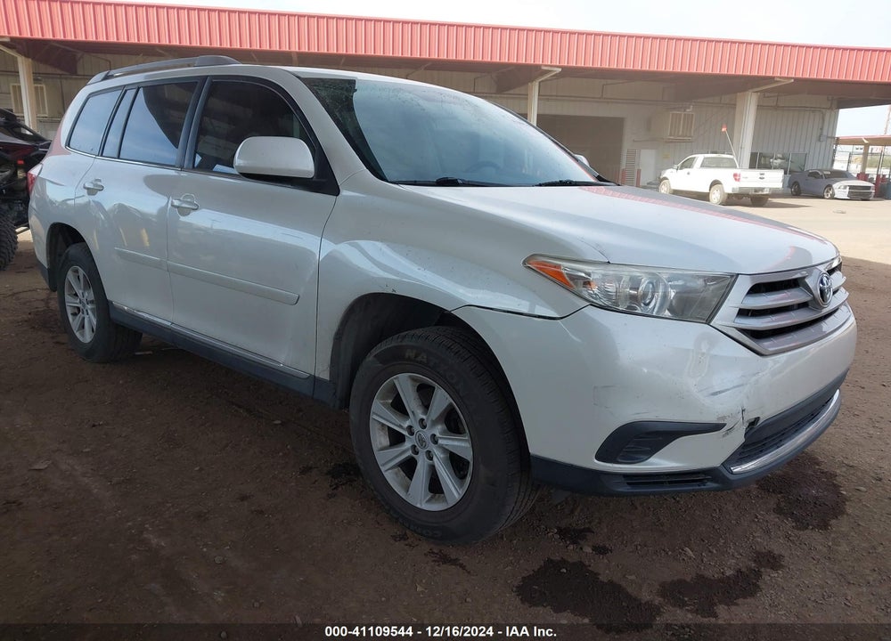 2013 TOYOTA HIGHLANDER VIN: 5TDZA3EH9DS040505