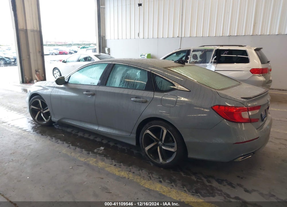 2022 HONDA ACCORD SPORT VIN: 1HGCV1F3XNA044788
