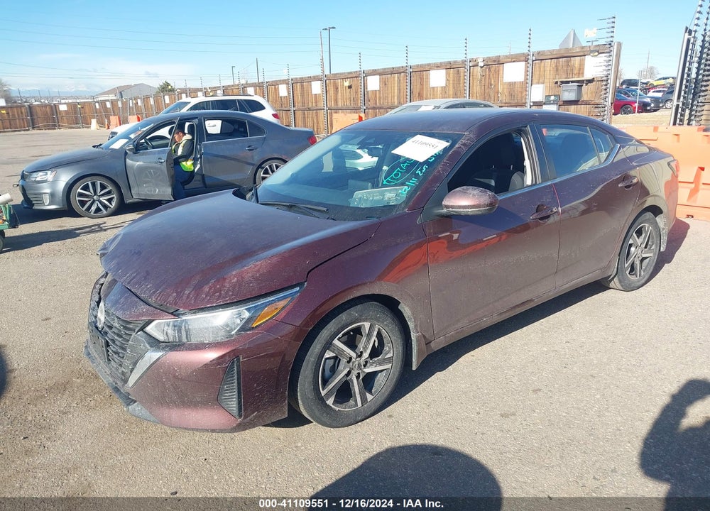 2024 NISSAN SENTRA SV XTRONIC CVT VIN: 3N1AB8CV3RY203829