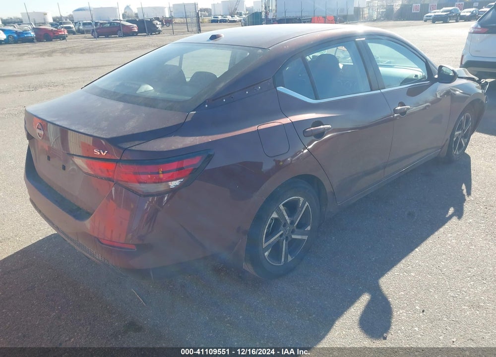 2024 NISSAN SENTRA SV XTRONIC CVT VIN: 3N1AB8CV3RY203829