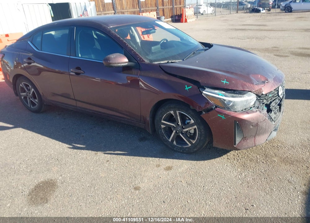 2024 NISSAN SENTRA SV XTRONIC CVT VIN: 3N1AB8CV3RY203829