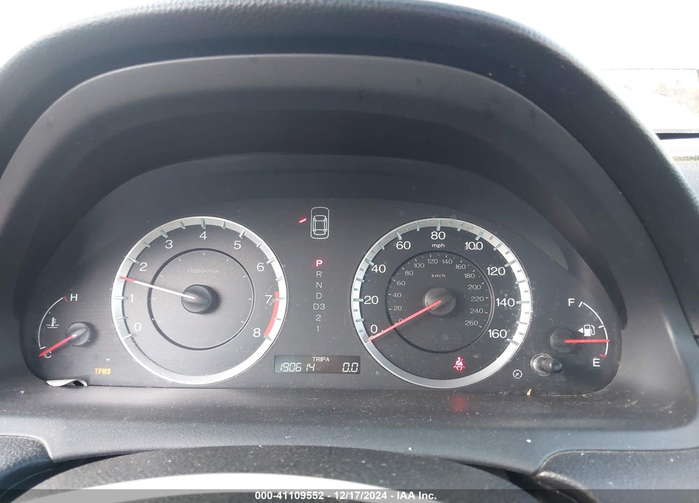 2012 HONDA ACCORD 2.4 LX-P VIN: 1HGCP2F46CA087286