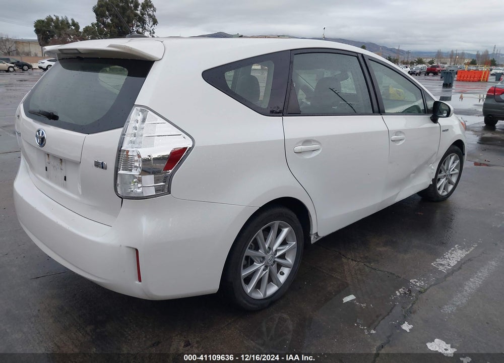 2013 TOYOTA PRIUS V FIVE VIN: JTDZN3EU2D3230942