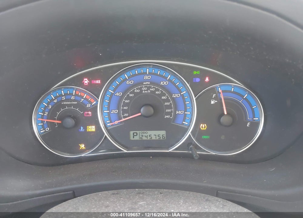 2009 SUBARU FORESTER 2.5X LIMITED VIN: JF2SH64679H732032