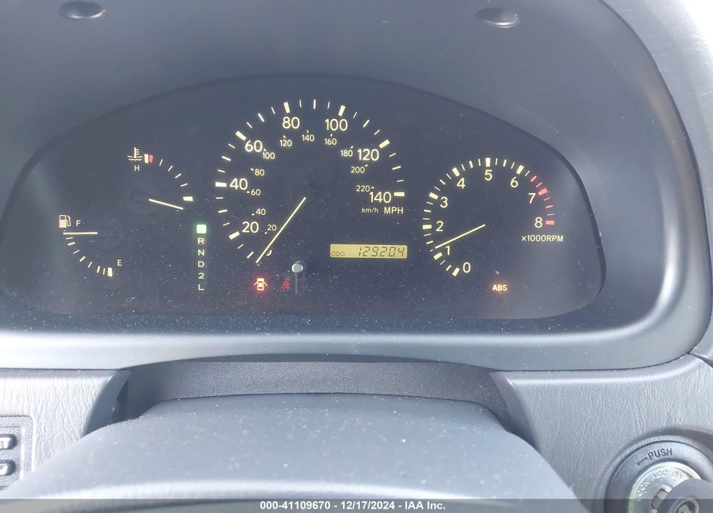 2000 LEXUS RX 300 VIN: JT6HF10UXY0129196