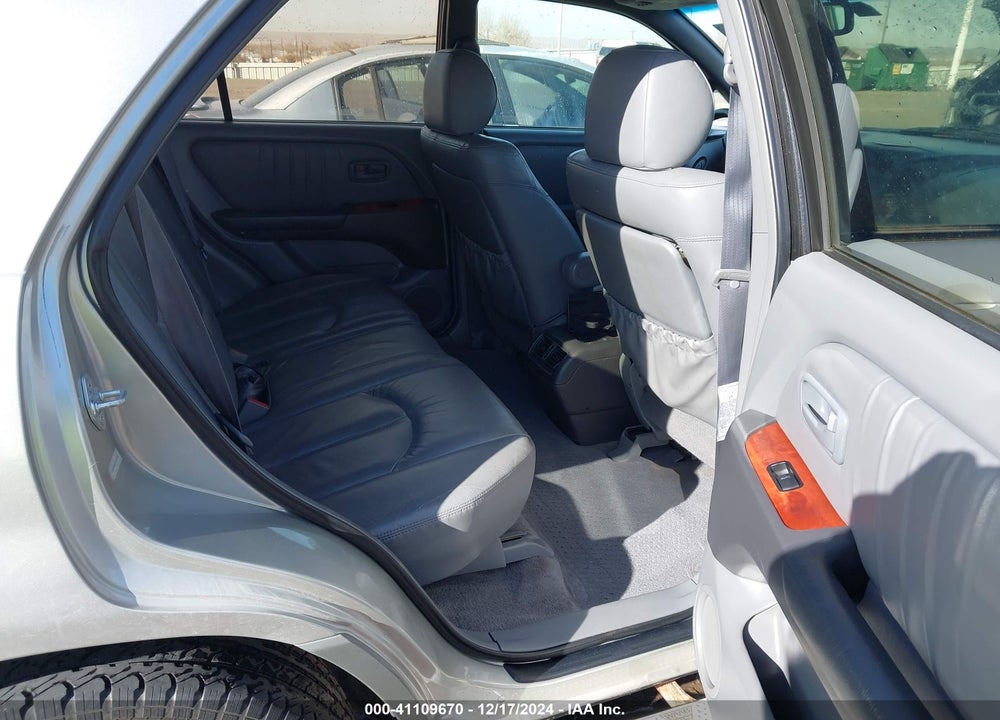 2000 LEXUS RX 300 VIN: JT6HF10UXY0129196