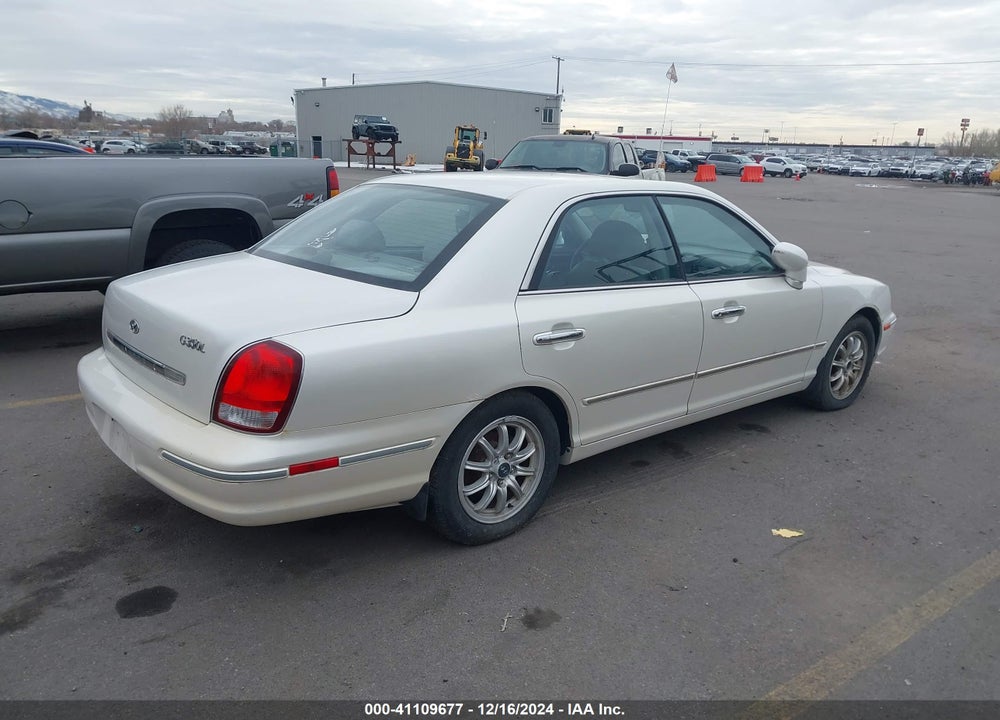 2003 HYUNDAI XG350 L VIN: KMHFU45E83A256990