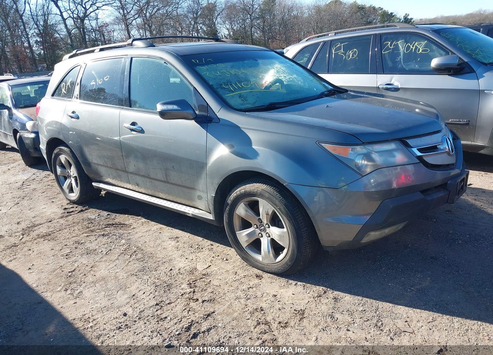 2008 ACURA MDX SPORT PACKAGE VIN: 2HNYD28868H535834