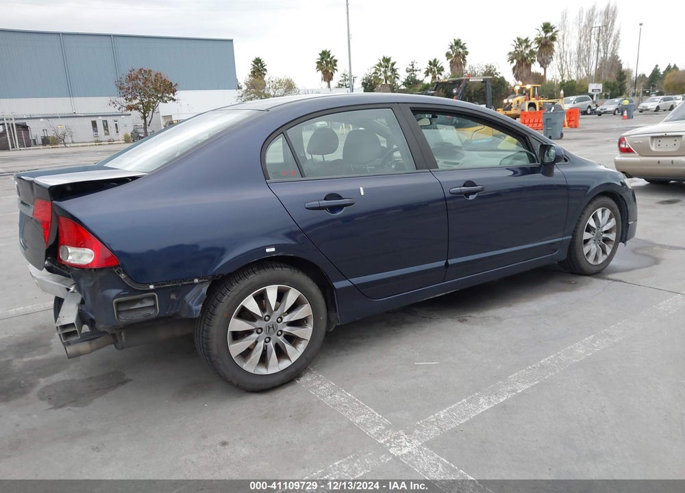 2009 HONDA CIVIC EX-L VIN: 19XFA16919E036478