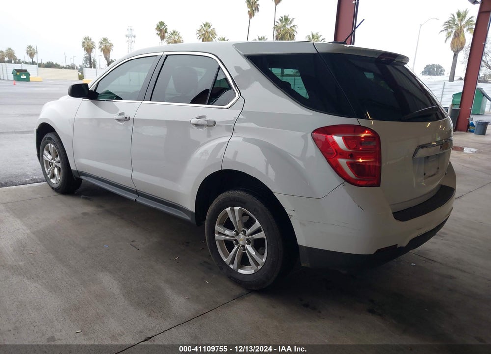 2016 CHEVROLET EQUINOX LS VIN: 2GNALBEK0G1170169