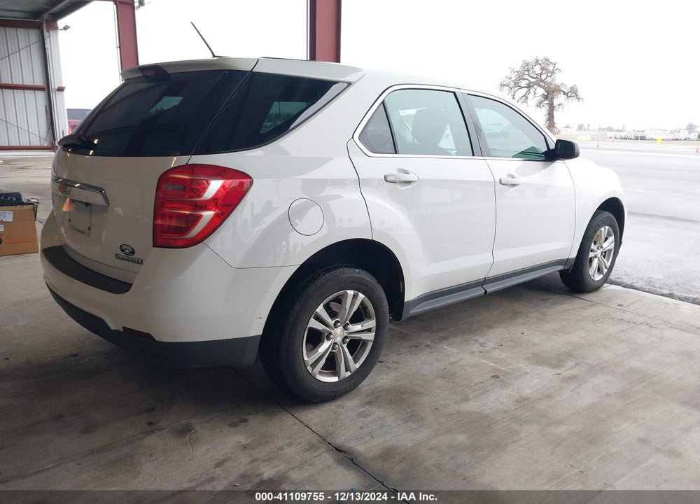2016 CHEVROLET EQUINOX LS VIN: 2GNALBEK0G1170169